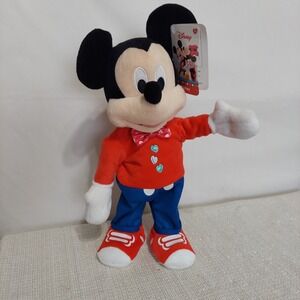 Disney Mickey Mouse - Animated Valentine's Day Toy - 13" Dancing‎ & Musical